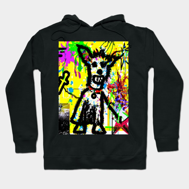 Dogsaint Hoodie by Farbitroid